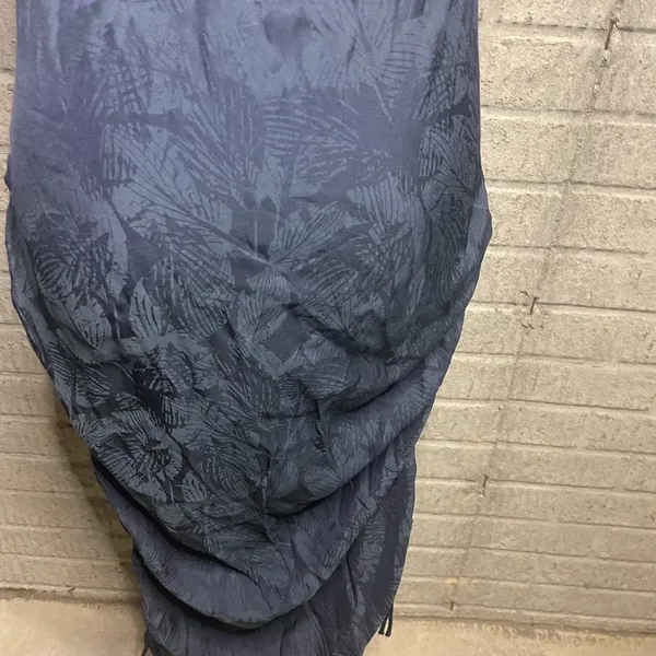 Revolve Lena Womens Navy Blue Ruched Sleeveless Adjustable Tank Dress Size Small - Image 3