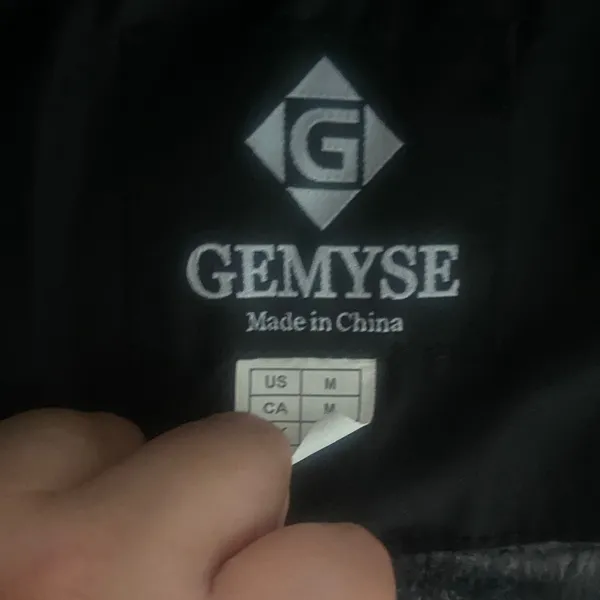 Women's Black Ski Jacket with Hood Size M - Image 10