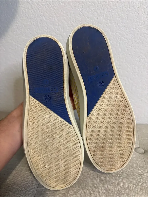 Rothy's Yellow Knit Slip-On sneakers 7 - Image 6