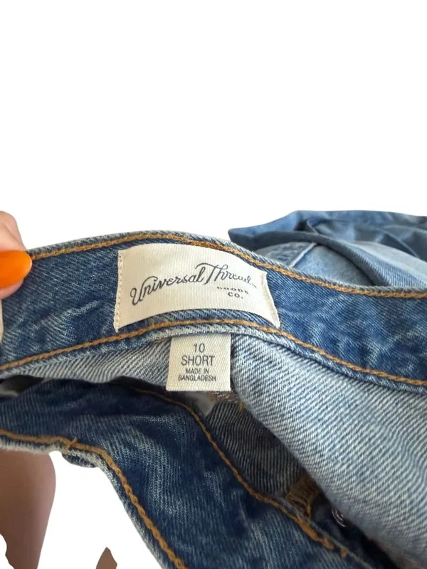 UNIVERSAL THREAD 90s Baggy Jeans Size 10 Short NEW NWT - Image 7