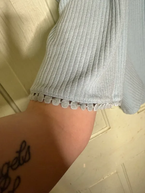 Altar'd State Ribbed Bell Sleeve Top - Image 3