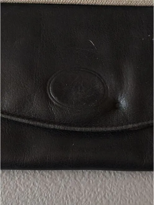 Nina Ricci Vintage Flap Wallet - Parisian Central Medallion - Image 2
