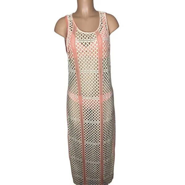 New. Pilyq fishnet coverup dress. XS/S. Retails $164 - Image 4