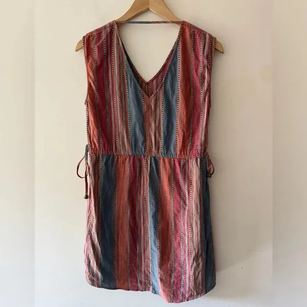 Universal Threads Striped V Neck‎ Dress - Image 3