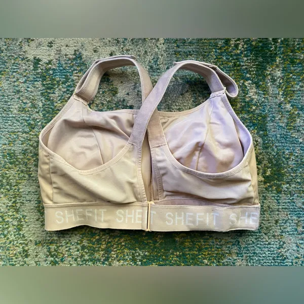 SheFit High impact Ultimate sandstorm nude sports bra, size 5Luxe - Image 3