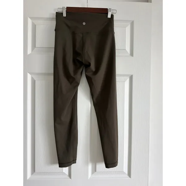 Lululemon Wunder Train High-Rise Tight 25 Dark Olive Green Size 8 W5CQDS - Image 4
