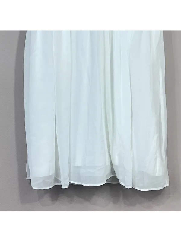 Lulus Lace Boho Dress XS Wedding Shower Rehearsal Bachelorette White Princess - Image 9