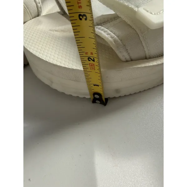 Suicoke Women's White Flipflops Size 8‎ Comfort Vibram Soles Adjustable Straps Q - Image 6