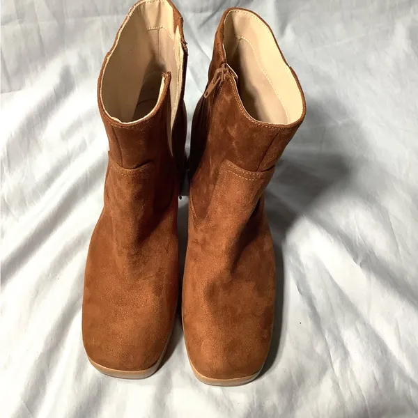 BP KEYLA platform booties NEW 🔥 Brown Size 9 - Image 3