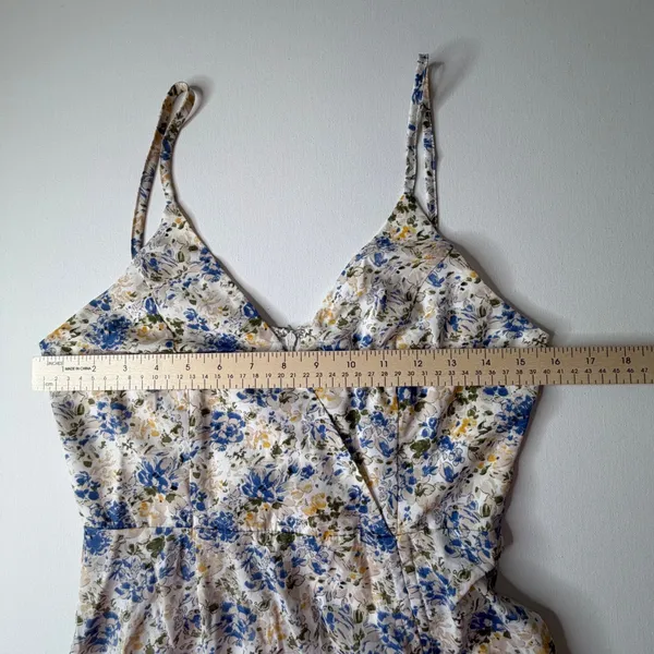 NWT En Saison Floral Midi Slip Dress Size XS Cottage Feminine Wedding‎ Romantic - Image 12