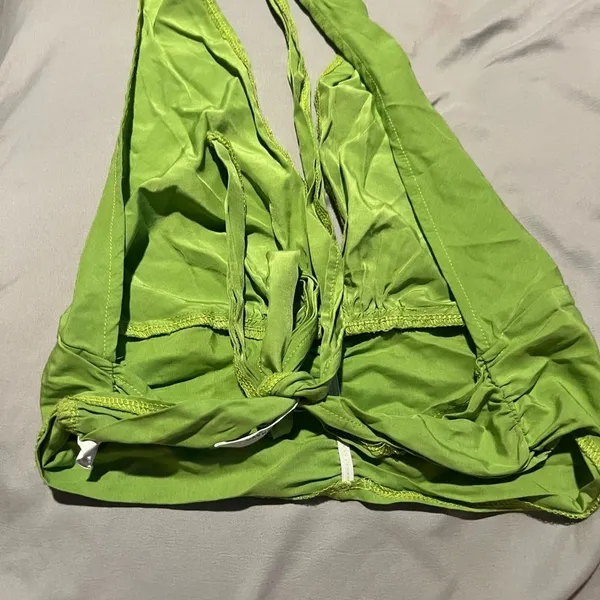 Peppermayo Betty Halter‎ top in lime green size 4 - Image 7