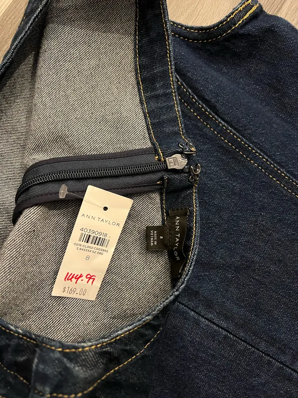 Ann Taylor Denim Dress - Image 6