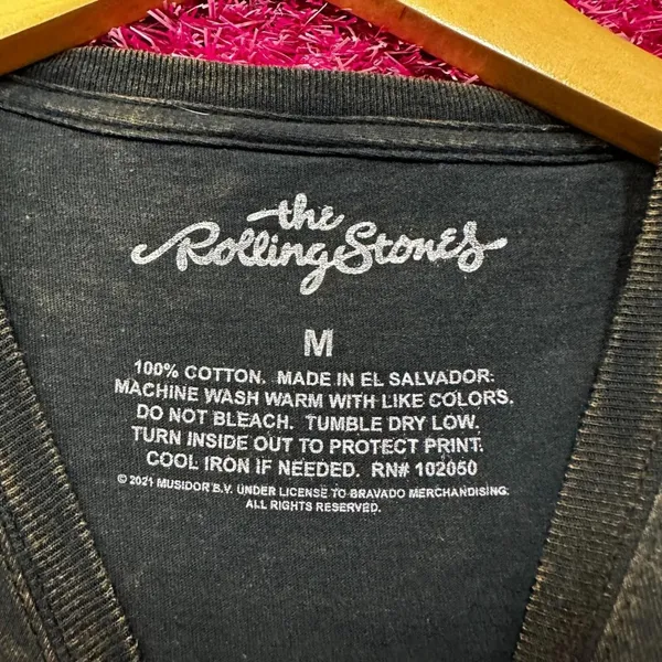 The Rolling Stones Around the World Mineral Wash tee Medium - Image 4