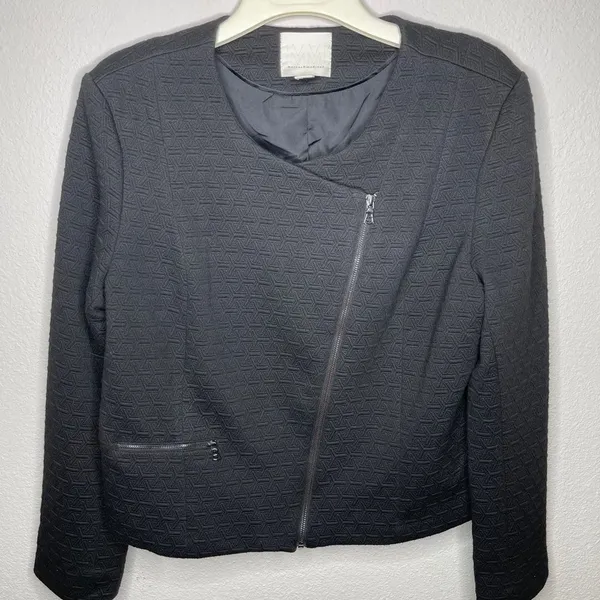 Mercer‎ & Madison Zip Blazer Black Size XL - Image 7