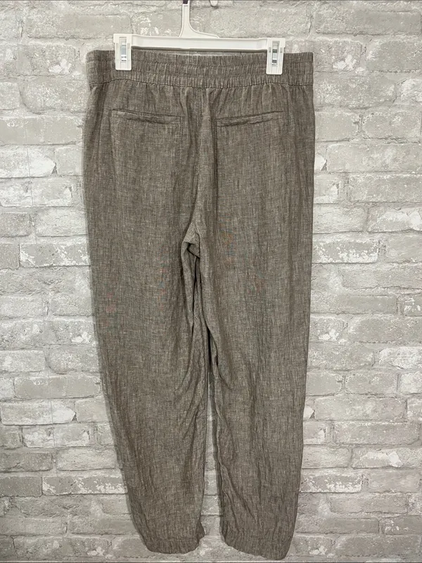 Athleta Retreat Linen High Rise Ankle Pant - Image 4