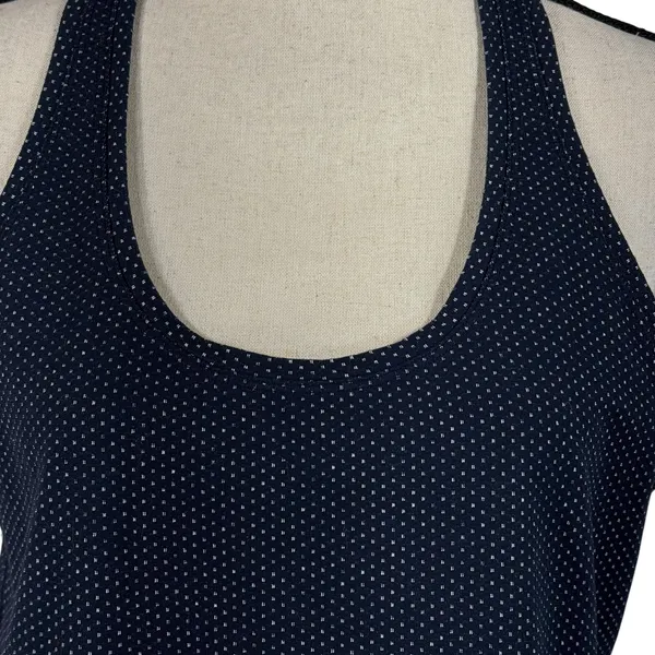 Lululemon SZ 10 ? Cool Racerback II Tank Top Pacific Pointe Jacquard Onyx Blue - Image 2