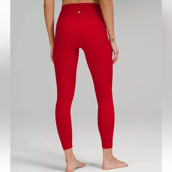 Lululemon High Rise Wunder Under Lunar New Year 25” - Image 2