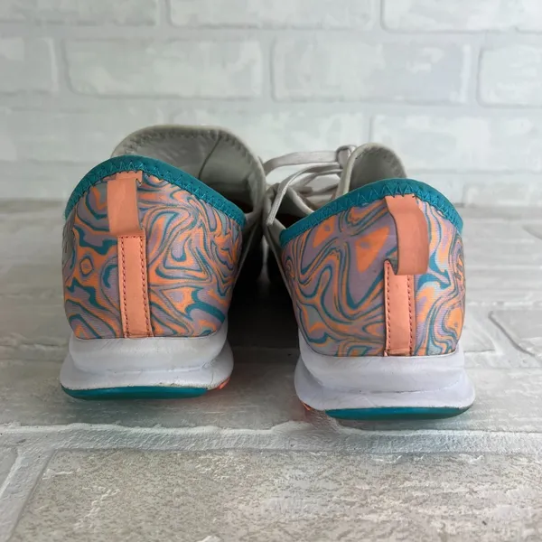 New Balance Sneakers Shoes Womens 7.5 Wide D White FuelCore Nergize Slip On Mesh - Image 4