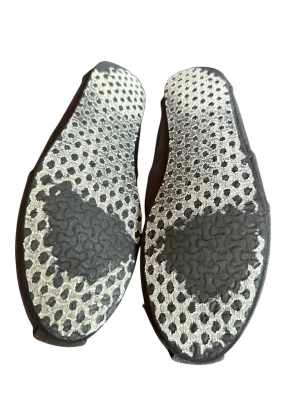 Toms Black Canvas Slip-On Flats - Image 2