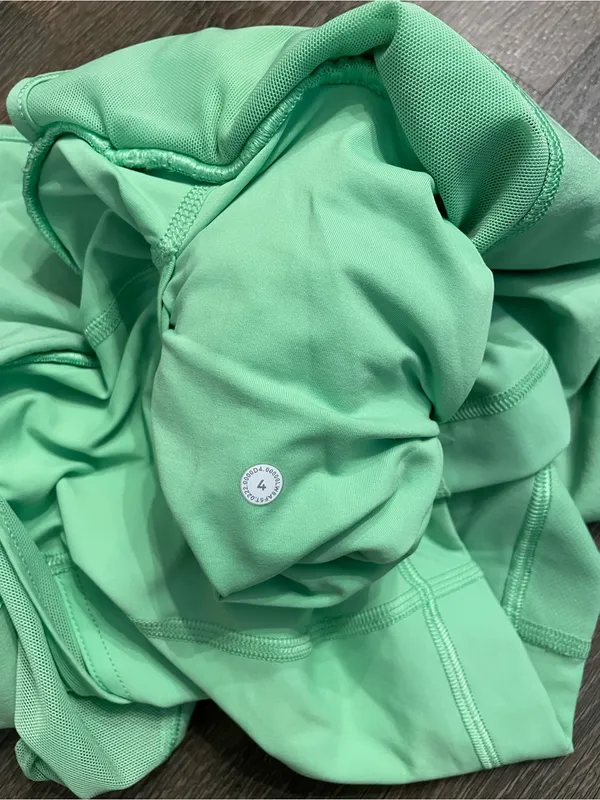 lululemon athletica Hotty Hot High-Rise Skirt Green Athletic Skort Size 4 - Image 6