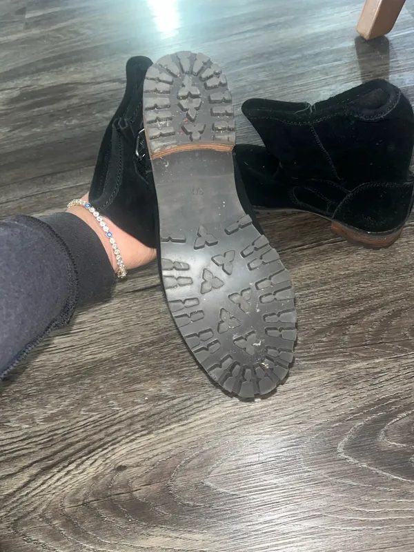 Boots Black Size 6 - Image 4