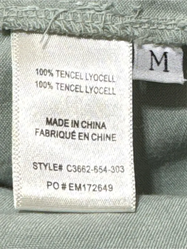 CLOTH & STONE Anthropologie Drawstring Joggers M Sage $88 Retail EUC - Image 8
