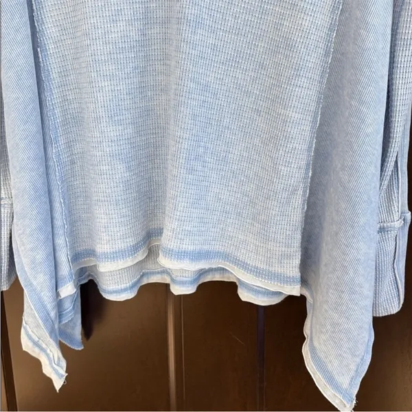 NWT Free People Pacific Thermal Long Sleeve Top Generous Size Small - Image 8