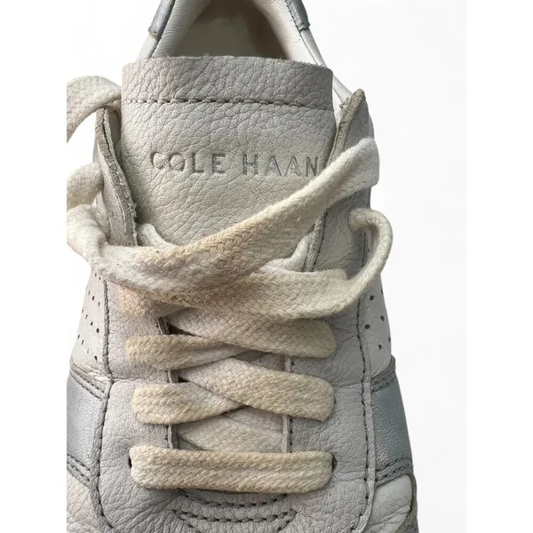 Cole Haan | 7.5 | Classic Sneakers Leather Grandpro Rally Court Tennis Metallic - Image 5