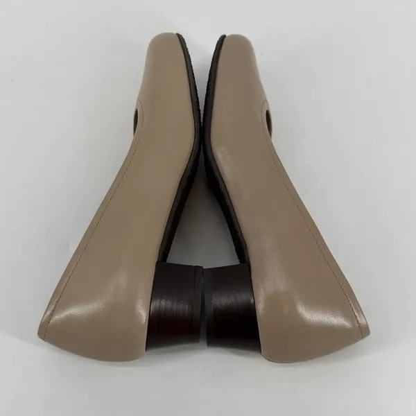 SAS Nude Leather Comfort Pumps Low Heel‎ USA Made 6.5 M Classic Work - Image 5