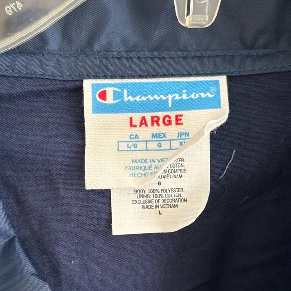 Champion Woman’s Navy Jacket NWT - Image 2