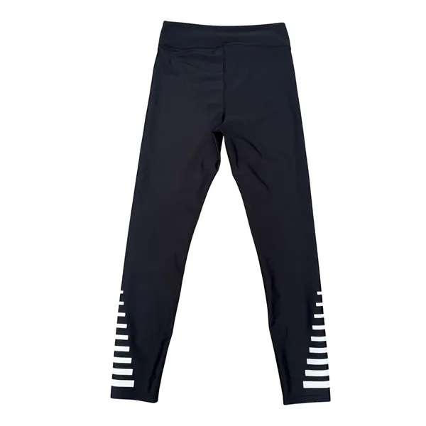 P.E Nation Leggings Women Small Black Excellent Striped Ankle Logo PEC-A02 - Image 4