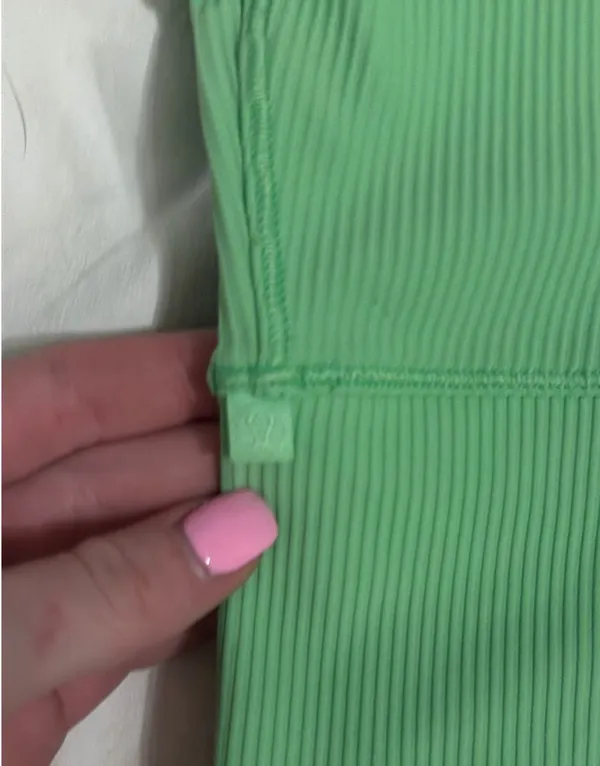 Lime green, Lululemon power pivot tank - Image 4