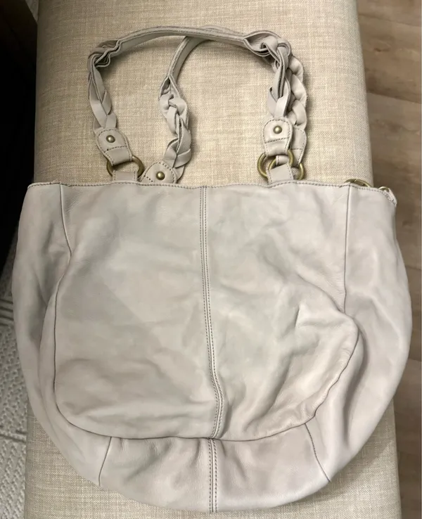 Anthropologie Lucky Penny Leather Shoulder Bag - Image 2