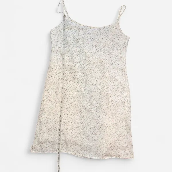 Brandy Melville Cream Floral Mini Dress - Image 5