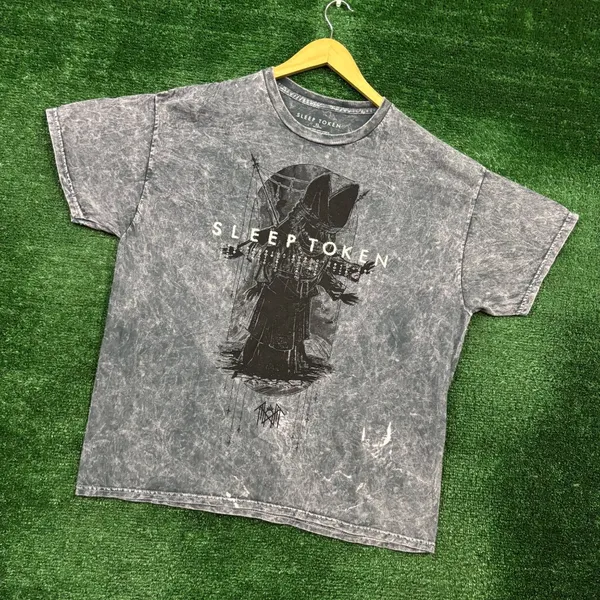 Sleep Token Take Me Back to Eden Rock Band Mineral Wash T-Shirt Extra Large - Image 3