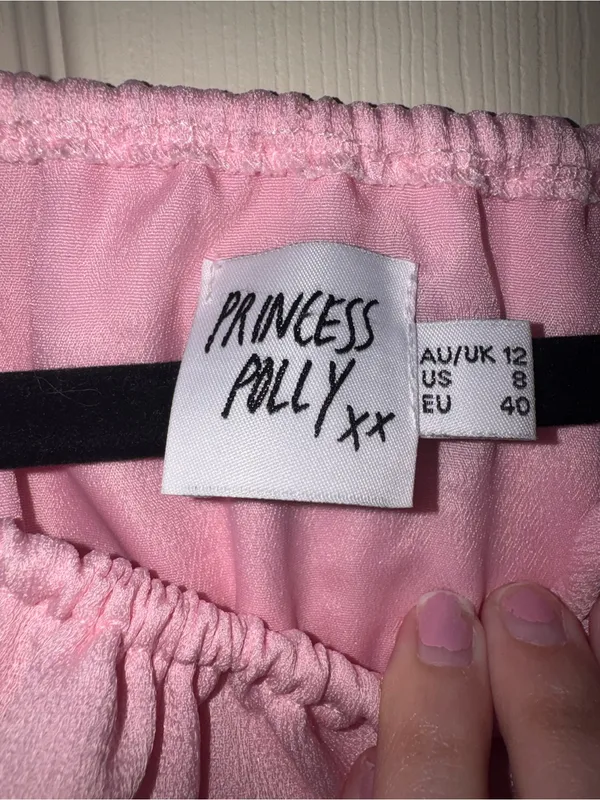 Princess Polly Pastel Pink Strapless Dress - Image 2