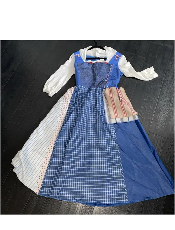 Adult Peasant Belle Costume - Beauty and the Beast Movie Women’s Small 4-6 - Image 14