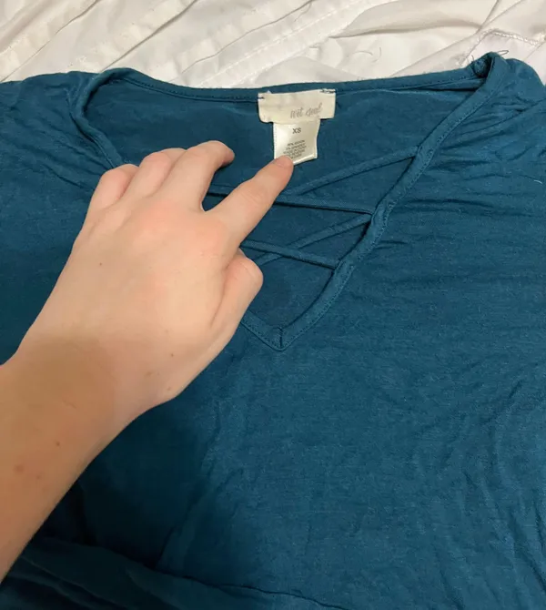 Long Sleeve Blue Size XS - Image 4