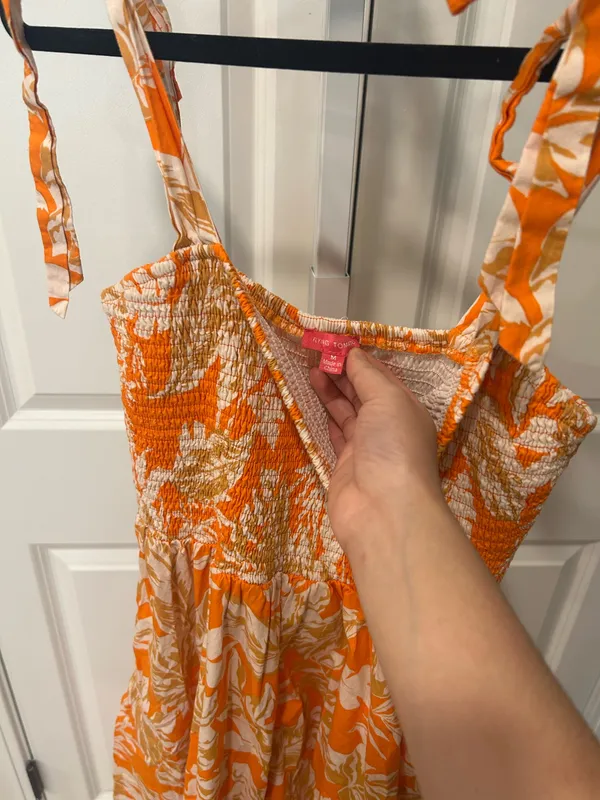 Orange Maxi Dress  - Image 2