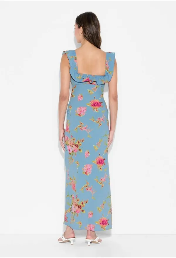 Wild Fable Blue Floral Maxi Dress XS - Image 3
