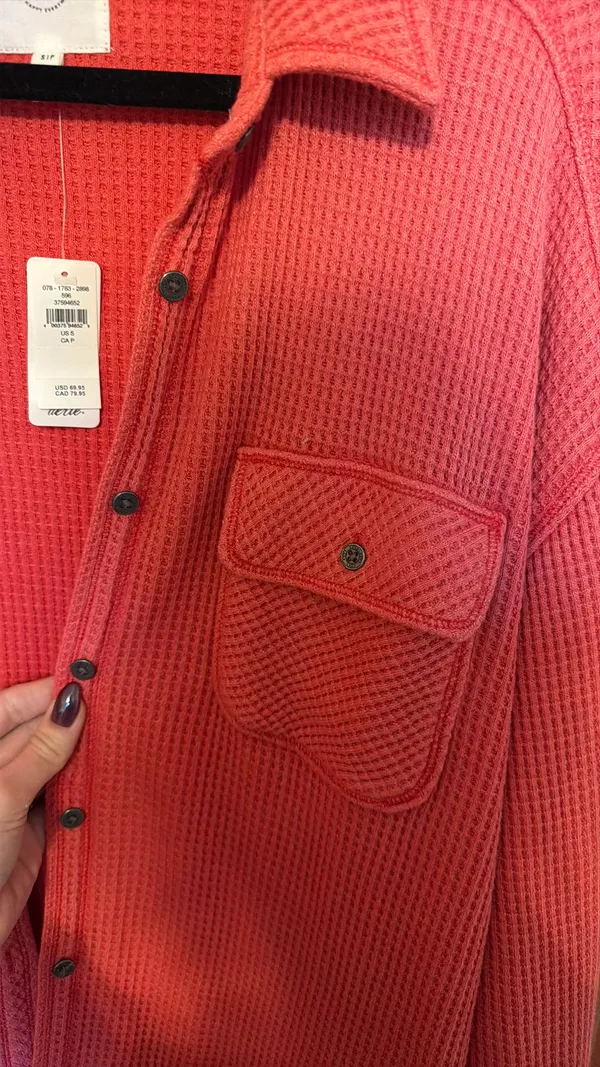 Aerie Waffle Knit Top Long Sleeve - Image 2