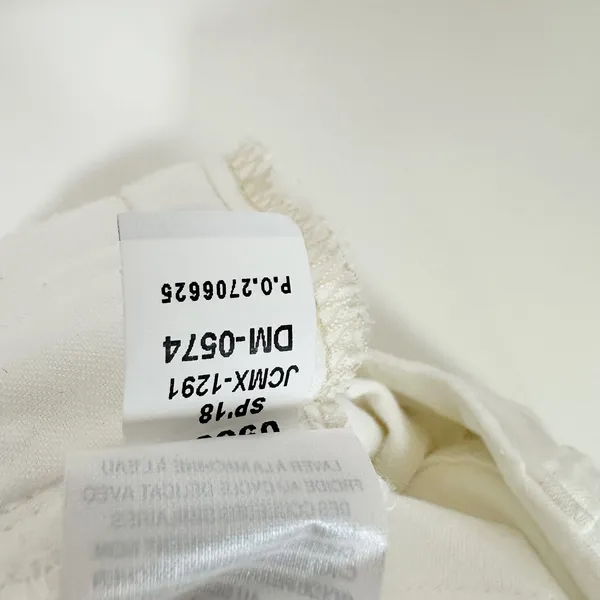 J.Crew 8" Toothpick Jean White Skinny Stretch Classic Denim Womens US 24 NWT - Image 8