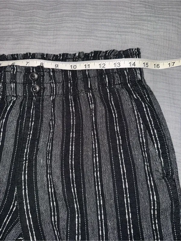 Briggs New York Black and Gray Vertical Stripe Joggers - Image 7