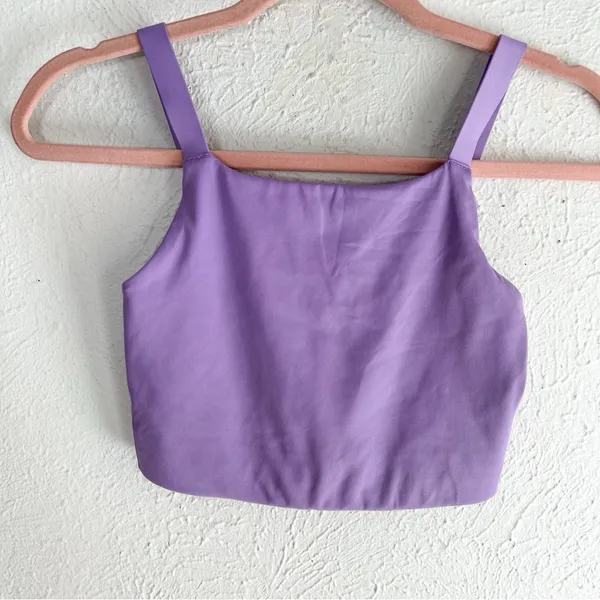 Girlfriend Collective Mia compression sports bralette Lavender Purple XS - Image 3