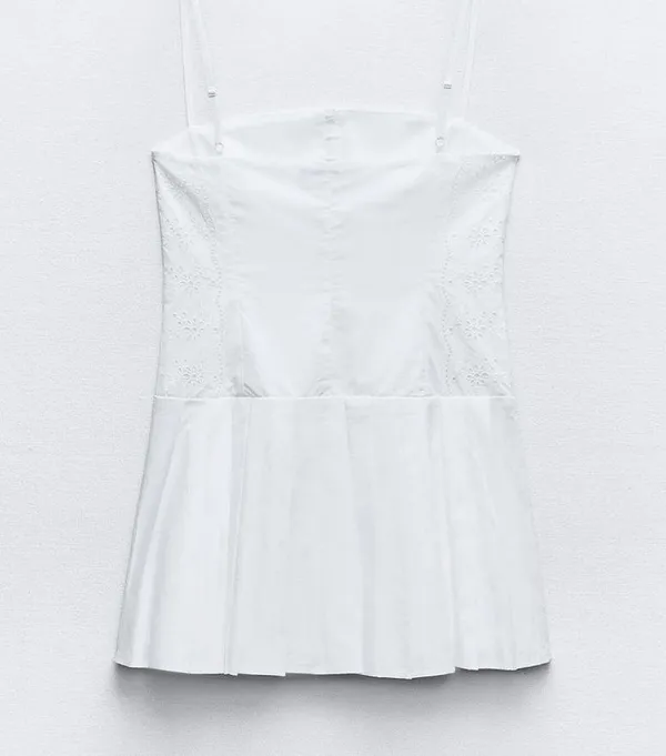 ZARA Embroidered Dress - Image 8