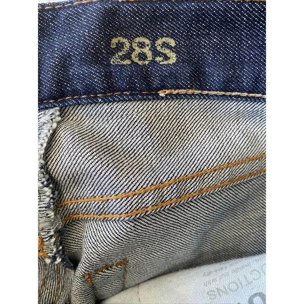 J.Crew Bootcut Jeans Womens Size 28S Dark Indigo Wash Classic Denim Stretch - Image 8