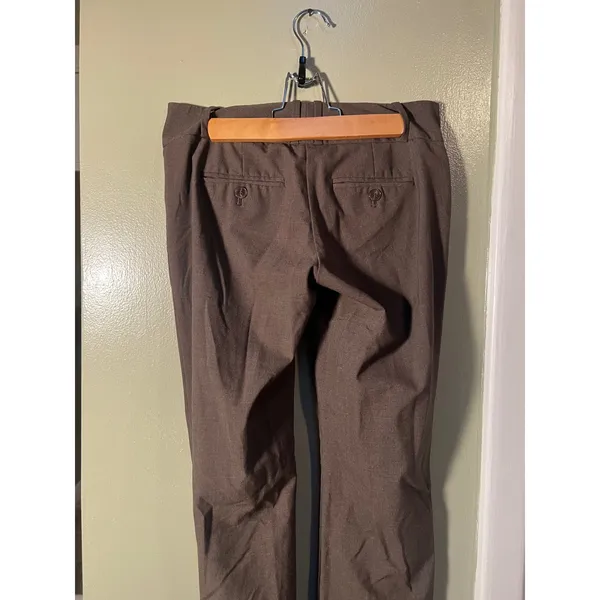 The Limited Women's Size 00 Short Drew Fit Dress Pants Trousers Chocolate Brown - Image 8