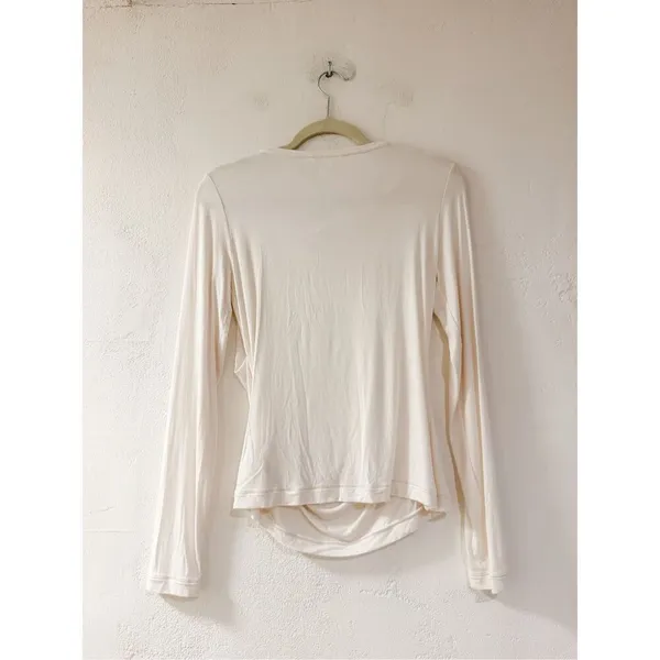 Athleta Modal Weekender Top in White Small - Image 2