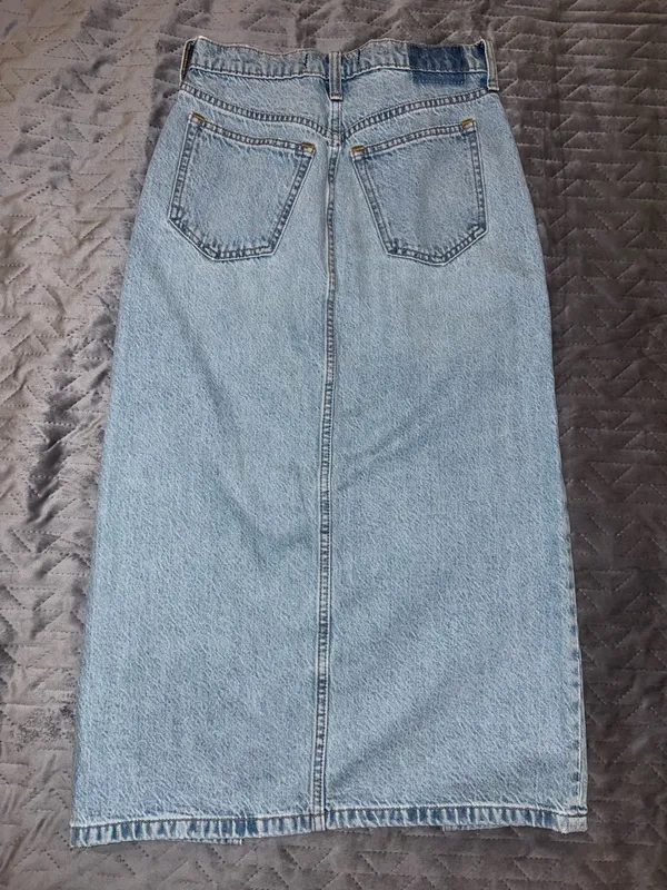 Abercrombie high-rise Jean Skirt - Image 2