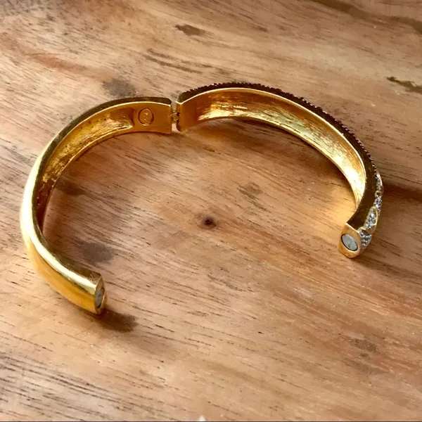 Premier Designs Hinged Bangle Bracelet Magnetic Closure - Image 5
